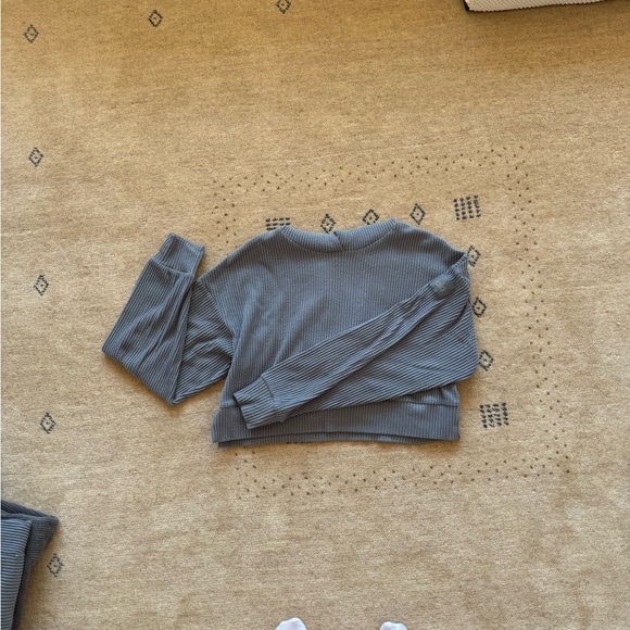 ALO Muse Hoodie, XS, steel grey heather - Picture 4 of 7